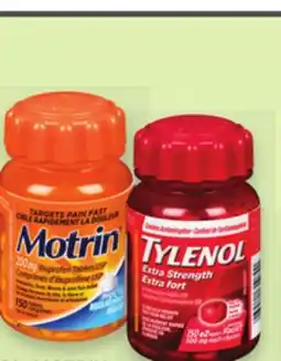 Proxim TYLENOL, MOTRIN Acétaminophènes ou ibuprofènes sélectionnés offer