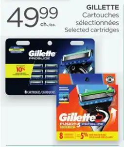 Proxim GILLETTE Cartouches sélectionnées offer