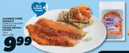 IGA SUSHI À LA MAISON STEAKHOUSE FROZEN SMOKED SALMON offer