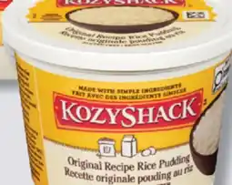 IGA KOZY SHACK REFRIGERATED PUDDING offer
