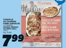 IGA LA FISHERIE FROZEN SMOKED SALMON SHELL offer