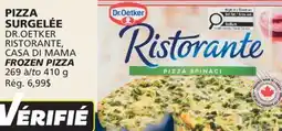 IGA DR.OETKER RISTORANTE, CASA DI MAMA FROZEN PIZZA offer