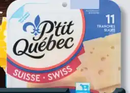 IGA P'TIT QUÉBEC CHEESE SLICES offer