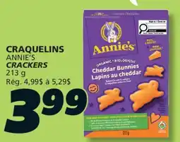 IGA ANNIE'S CRACKERS offer
