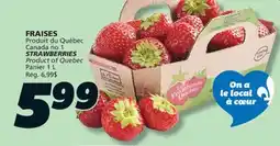 IGA STRAWBERRIES offer