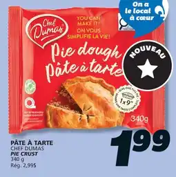 IGA CHEF DUMAS PIE CRUST offer