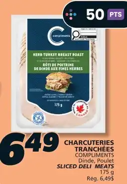 IGA COMPLIMENTS SLICED DELI MEATS offer