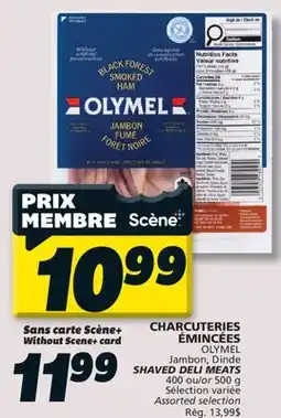IGA OLYMEL SHAVED DELI MEATS offer