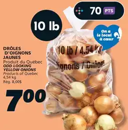 IGA ODD LOOKING YELLOW ONIONS offer