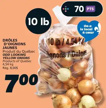 IGA ODD LOOKING YELLOW ONIONS offer