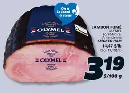 IGA OLYMEL SMOKED HAM offer