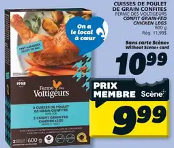 IGA FERME DES VOLTIGEURS CONFIT GRAIN-FED CHICKEN LEGS offer