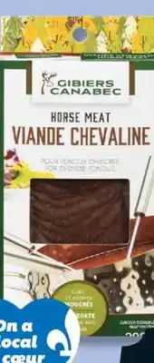 IGA GIBIERS CANABEC FROZEN GAME MEAT FOR CHINESE FONDUE offer