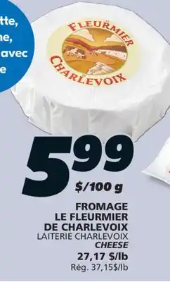 IGA LAITERIE CHARLEVOIX CHEESE offer