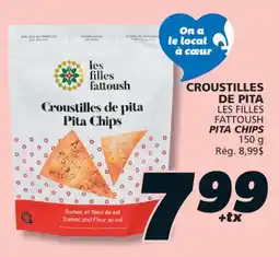 IGA LES FILLES FATTOUSH PITA CHIPS offer