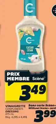 IGA COMPLIMENTS DRESSING offer