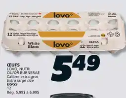 IGA LOVO EGGS offer