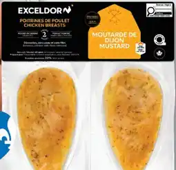 IGA EXCELDOR Nature, Moutarde de Dijon FRESH BONELESS CHICKEN BREASTS offer