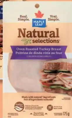 IGA MAPLE LEAF SLICED DELI MEAT offer