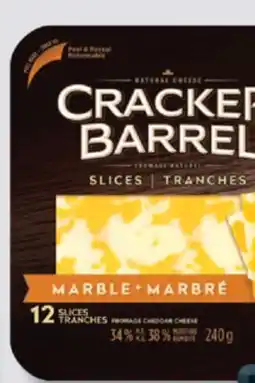 IGA CRACKER BARREL CHEESE SLICES offer