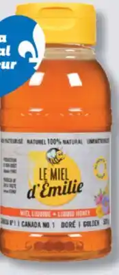 IGA LE MIEL D'ÉMILIE HONEY OR SPREAD offer