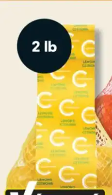 IGA COMPLIMENTS LEMONS offer