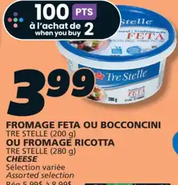 IGA TRE STELLE CHEESE offer