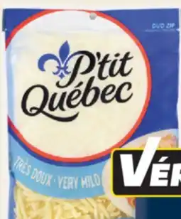 IGA P'TIT QUÉBEC SHREDDED CHEESE offer