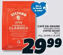 IGA STEFANO FAITA COFFEE BEANS offer