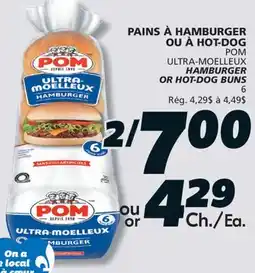IGA POM ULTRA-MOELLEUX HAMBURGER offer