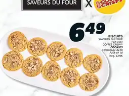 IGA SAVEURS DU FOUR Fait avec COFFEE CRISP COOKIES offer