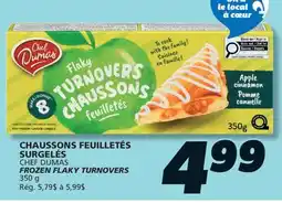 IGA CHEF DUMAS FROZEN FLAKY TURNOVERS offer