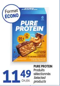 Uniprix PURE PROTEIN Produits sélectionnés/Selected products offer