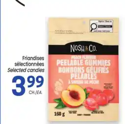Uniprix Friandises sélectionnées/Selected candies NOSH & CO offer