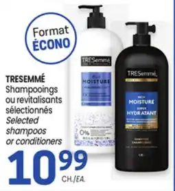 Uniprix TRESEMMÉ Shampooings ou revitalisants sélectionnés/ Selected shampoos or conditioners offer