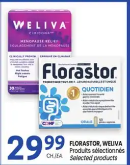 Uniprix FLORASTOR, WELIVA Produits sélectionnés/ Selected products offer