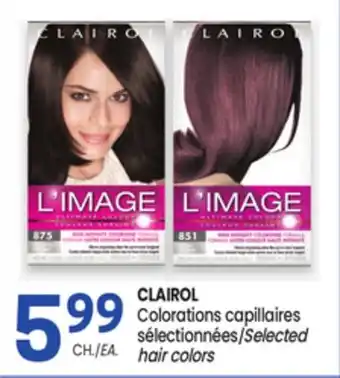 Uniprix CLAIROL Colorations capillaires sélectionnées/Selected hair colors offer