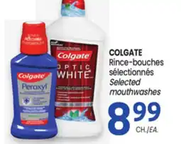 Uniprix COLGATE Rince-bouches sélectionnés offer