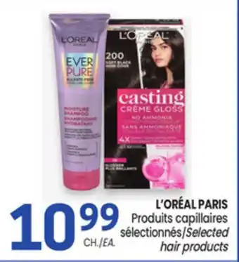 Uniprix L'ORÉAL PARIS Produits capillaires sélectionnés/Selected hair products offer