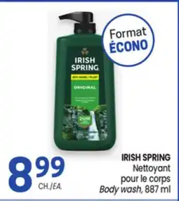 Uniprix IRISH SPRING Nettoyant pour le corps/Body wash offer