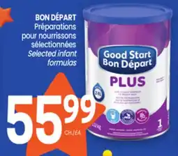 Uniprix BON DÉPART Préparations pour nourrissons sélectionnées/ Selected infant formulas offer