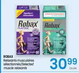 Uniprix ROBAX Relaxants musculaires sélectionnés/Selected muscle relaxants offer
