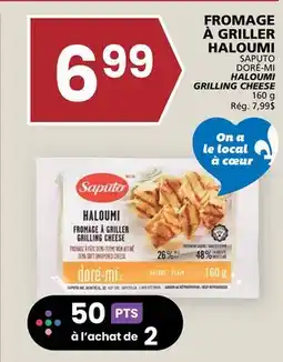 Rachelle-Bery Grocery SAPUTO DORÉ-MI HALOUMI GRILLING CHEESE offer