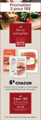 Rachelle-Bery Grocery Cheeses and deli meats offer