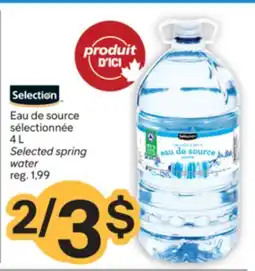 Brunet Eau de source sélectionnée offer