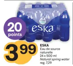 Brunet ESKA Eau de source naturelle offer