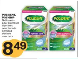 Brunet POLIDENT, POLIGRIP Nettoyants pour prothèses dentaires sélectionnés offer