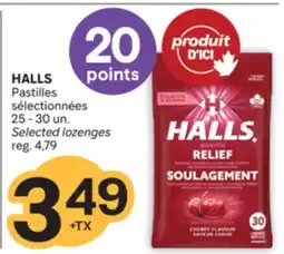 Brunet HALLS Pastilles sélectionnées offer