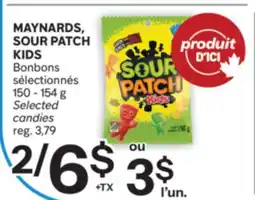 Brunet MAYNARDS, SOUR PATCH KIDS Bonbons sélectionnés offer