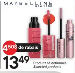 Brunet MAYBELLINE NEW YORK Produits sélectionnés offer